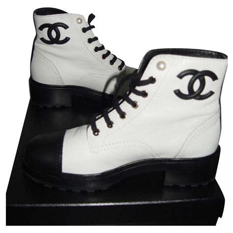 chanel booties white|white chanel boots 2020.